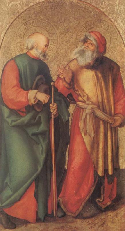 Albrecht Durer Sts.Joseph and Joachim oil painting image